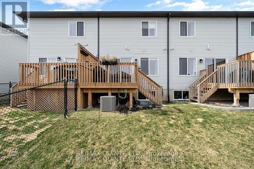 27 Dewal Place, Belleville, ON - Outdoor With Deck Patio Veranda With Exterior