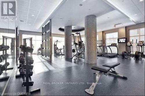 #205 -65 Speers Rd, Oakville, ON - Indoor Photo Showing Gym Room