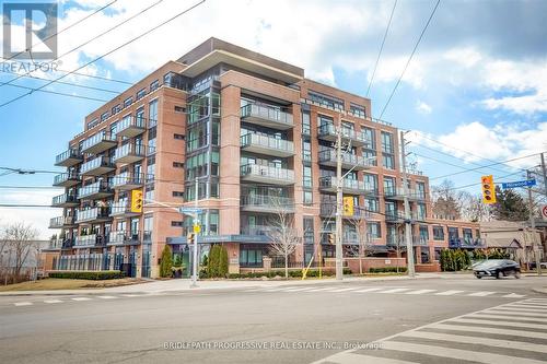 202 - 3 Southvale Drive, Toronto (Leaside), ON - Outdoor With Balcony With Facade