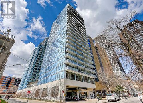 #1201 -210 Simcoe St, Toronto, ON - Outdoor With Balcony With Facade