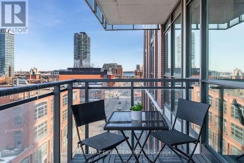 #805 -318 King St E, Toronto, ON - Outdoor With Balcony
