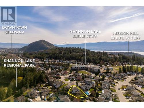 2955 Ridge Place, West Kelowna, BC -  With View