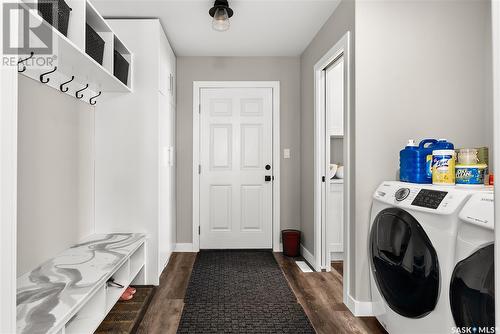 The Monk Acreage, Edenwold Rm No. 158, SK - Indoor Photo Showing Laundry Room
