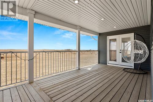 The Monk Acreage, Edenwold Rm No. 158, SK - Outdoor With Deck Patio Veranda With Exterior
