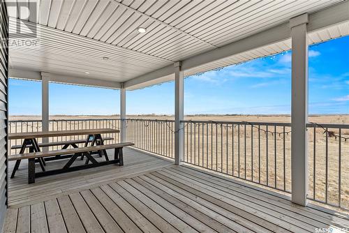 The Monk Acreage, Edenwold Rm No. 158, SK - Outdoor With Deck Patio Veranda With Exterior