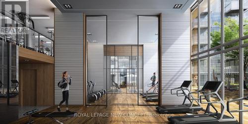 #S2203 -8 Olympic Garden Dr, Toronto, ON - Indoor Photo Showing Gym Room