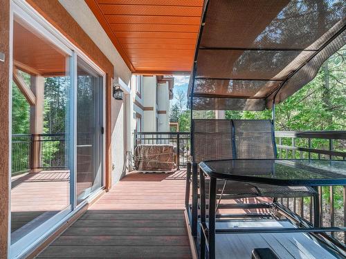 Balcony - 201-145 Rue Du Ruisseau-Clair, Mont-Tremblant, QC - Outdoor With Exterior