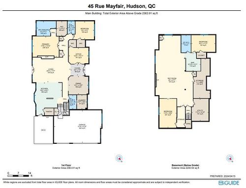 Plan (croquis) - 45 Rue Mayfair, Hudson, QC - Other