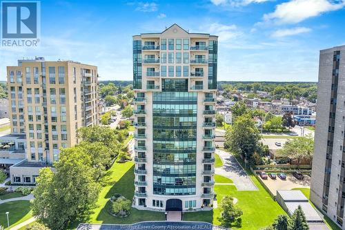 4789 Riverside Drive East Unit# 903, Windsor, ON - Outdoor With Balcony With Facade
