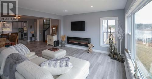 21 Jacks Road, Saint John, NB - Indoor Photo Showing Living Room With Fireplace