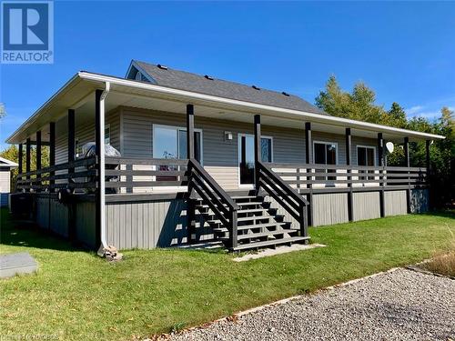 Welcome to 34 Hatt St in the quiet Warner Bay / Eagle Harbour area - yet just 10mins from Tobermory & Tourist Attractions. - 34 Hatt Street, Northern Bruce Peninsula, ON - Outdoor With Deck Patio Veranda