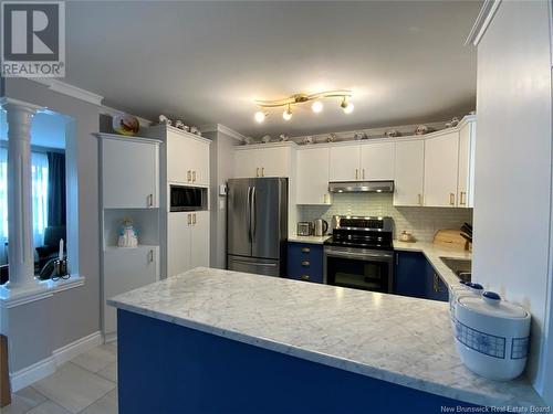 56 Des Érables Avenue, Clair, NB - Indoor Photo Showing Kitchen With Double Sink