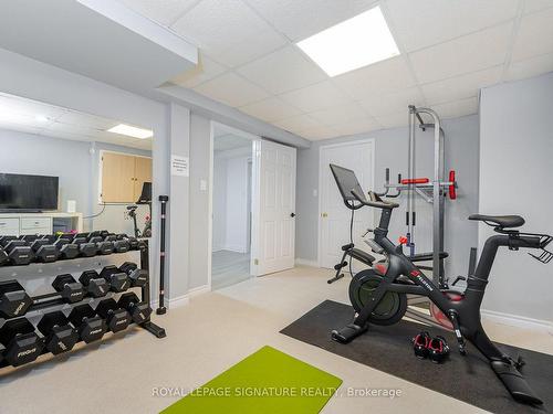 6489 Hampden Woods Rd, Mississauga, ON - Indoor Photo Showing Gym Room