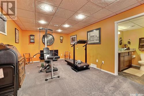 85 Jackson Street, Katepwa Beach, SK - Indoor Photo Showing Gym Room