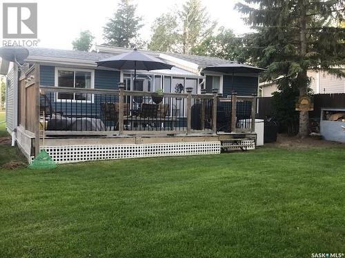 525 Mistusinne Crescent, Mistusinne, SK - Outdoor With Deck Patio Veranda With Exterior