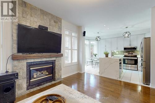 59 Amparo Dr, Vaughan, ON - Indoor Photo Showing Living Room With Fireplace
