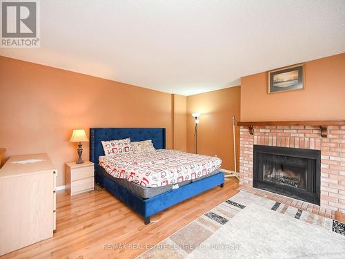 4326 Waterford Crescent, Mississauga, ON - Indoor Photo Showing Bedroom With Fireplace