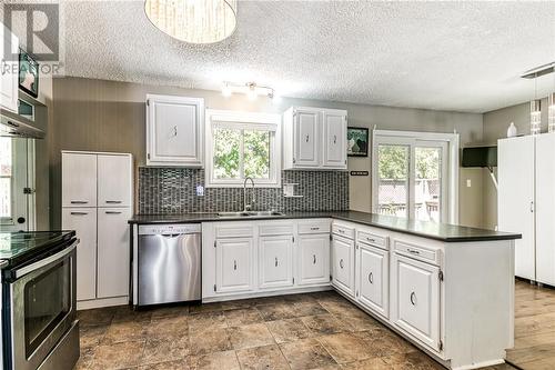 92 Newton Crescent, Garson, ON - Indoor Photo Showing Kitchen With Double Sink