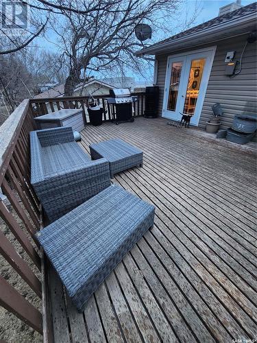 838 Prospect Avenue, Oxbow, SK - Outdoor With Deck Patio Veranda With Exterior