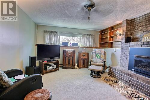 Bechard Acreage, Longlaketon Rm No. 219, SK - Indoor With Fireplace