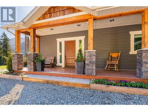 4817 Goat River North Road, Creston, BC - Outdoor With Deck Patio Veranda