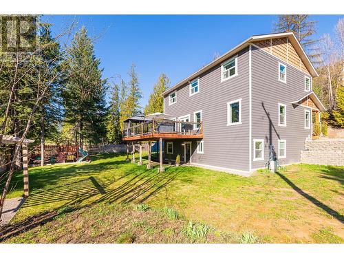 4817 Goat River North Road, Creston, BC - Outdoor With Deck Patio Veranda With Exterior