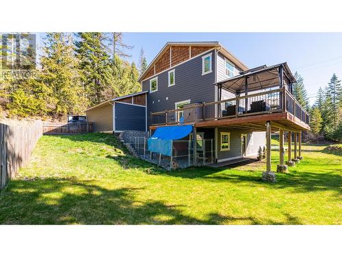 4817 Goat River North Road, Creston, BC - Outdoor With Deck Patio Veranda With Exterior