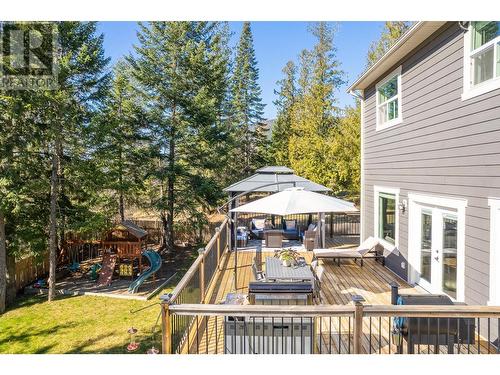 4817 Goat River North Road, Creston, BC - Outdoor With Deck Patio Veranda With Exterior