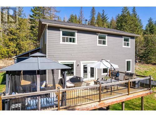 4817 Goat River North Road, Creston, BC - Outdoor With Deck Patio Veranda With Exterior