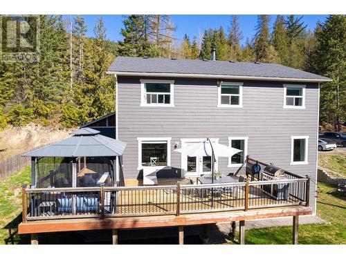 4817 Goat River North Road, Creston, BC - Outdoor With Deck Patio Veranda With Exterior