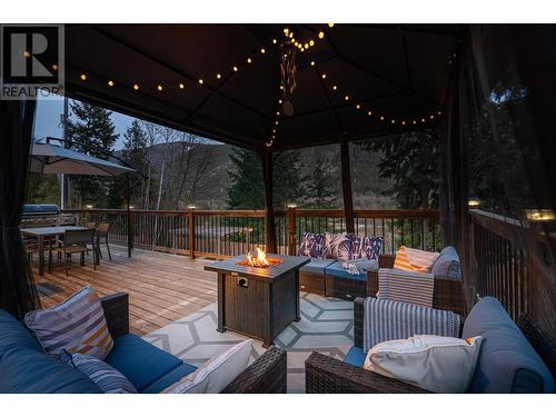 4817 Goat River North Road, Creston, BC - Outdoor With Deck Patio Veranda With Exterior