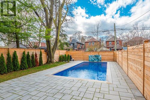 118 Airdrie Rd, Toronto, ON - Outdoor With In Ground Pool
