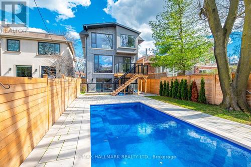 118 Airdrie Rd, Toronto, ON - Outdoor With In Ground Pool