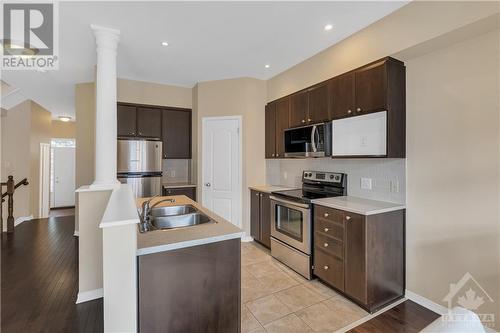 108 Eye Bright Crescent, Ottawa, ON - Indoor Photo Showing Kitchen With Double Sink