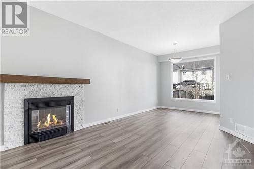 673 Valin Street, Ottawa, ON - Indoor Photo Showing Living Room With Fireplace