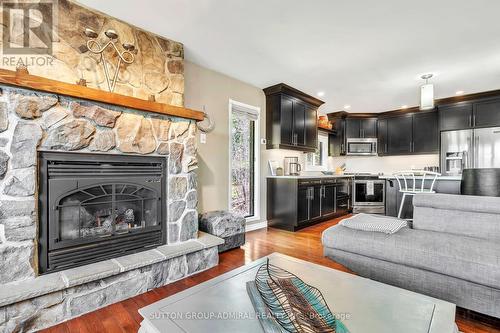 108 Old Highway 26, Meaford, ON - Indoor Photo Showing Living Room With Fireplace