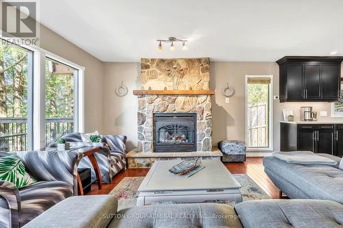108 Old Highway 26, Meaford, ON - Indoor Photo Showing Living Room With Fireplace