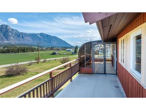 3481 Crestview Road, Creston, BC - Outdoor With Deck Patio Veranda With View