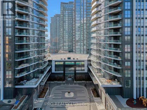 #201 -65 Watergarden Dr N, Mississauga, ON - Outdoor With Balcony With Facade