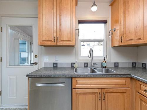2623 Millstream Rd, Langford, BC - Indoor Photo Showing Kitchen With Double Sink