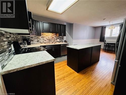 345 Aubrey Street, North Bay, ON - Indoor Photo Showing Kitchen With Double Sink
