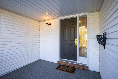 Covered front porch. - 1095 Deborah Street, Fonthill, ON - Outdoor With Exterior