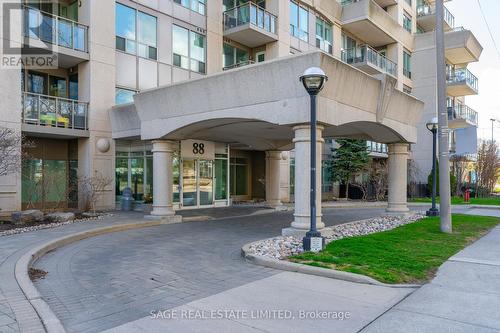 #412 -88 Palace Pier Crt, Toronto, ON - Outdoor With Balcony With Facade