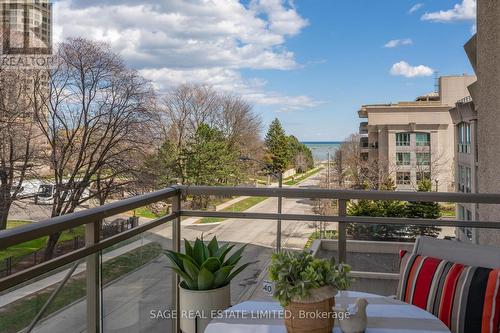 #412 -88 Palace Pier Crt, Toronto, ON - Outdoor With Balcony With View