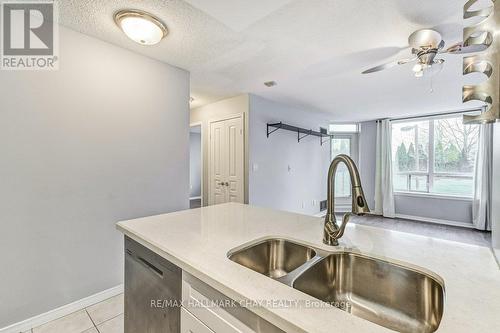 #112 -300 Ray Lawson Blvd, Brampton, ON - Indoor Photo Showing Kitchen With Double Sink