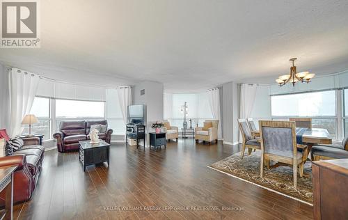 #1101 -360 Watson St W, Whitby, ON - Indoor Photo Showing Living Room