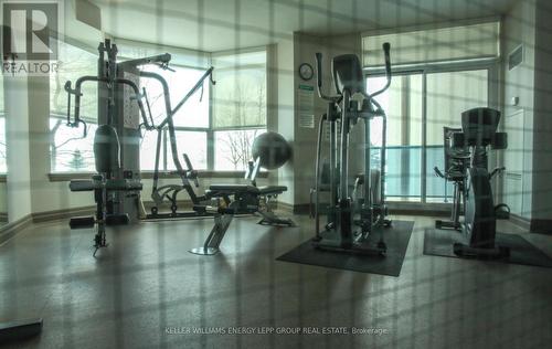 #1101 -360 Watson St W, Whitby, ON - Indoor Photo Showing Gym Room