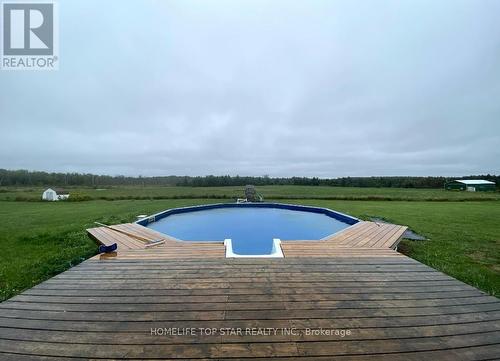 224694 Southgate 22 Road, Southgate, ON - Outdoor With Above Ground Pool With View