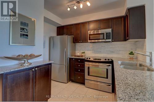 311 - 60 Via Rosedale, Brampton, ON - Indoor Photo Showing Kitchen With Double Sink