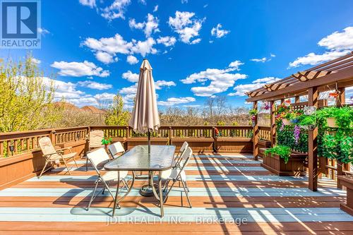 1498 Arrowhead Rd, Oakville, ON - Outdoor With Deck Patio Veranda With View